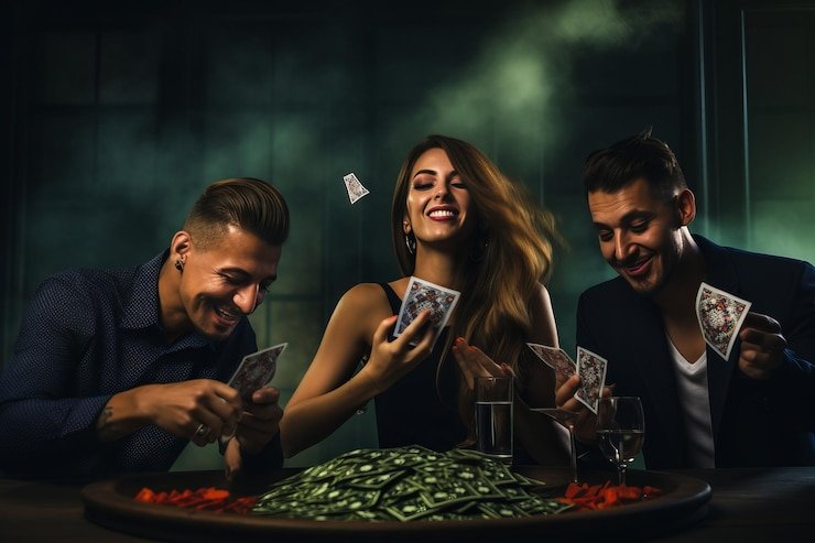 Papan taruhan French Roulette dengan penjelasan jenis taruhan dan pembayaran